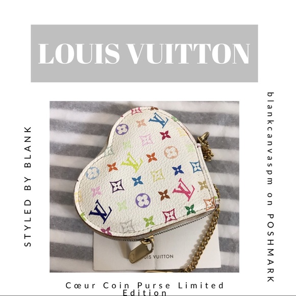 Louis Vuitton Handbags - 💵FINAL💵 Louis Vuitton Multicolor Cœur Coin Purse